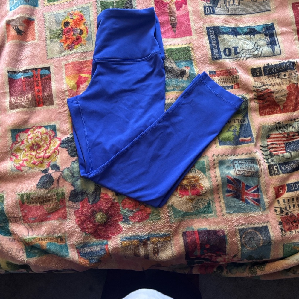 90 Degree By Reflex Cobalt Blue Leggings